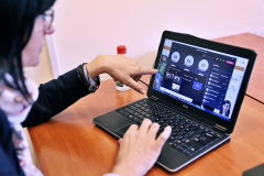 Wykładowca prowadzący zajęcia na platformie MC Teams