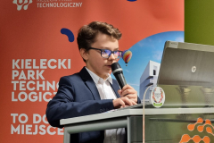 Wojciech Kwaśniewski podczas prezentacji