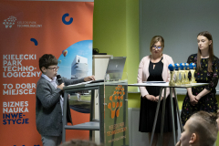 Filip Rzadkowski, Dominika Czarnota-Zdybicka i Wiktoria Kałuża