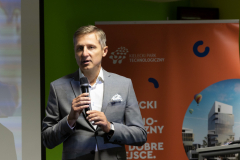 Zastępca Dyrektora Kieleckiego Parku Technologicznego Dominik Kraska