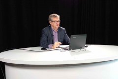 prof. Sławomir Koziej podczas wykładu