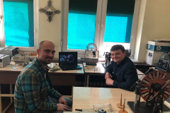 mgr Karol Szary i mgr Krzysztof Kwaśniewski podczas zajęć