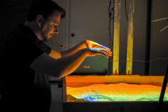 dr Marcin Fraczek podczas zajęć na UD