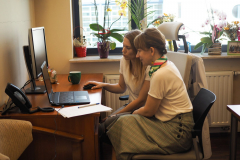 wykładowczynie podczas zajęć