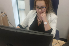 Asystentka wykładowcy mgr Dominika Czarnota-Zdybicka