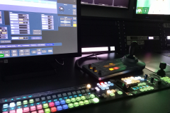 monitory w studiu TV