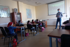 Dr Mirosław Szwed i UP projektu