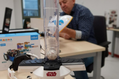 Piotr Sołkiewicz podczas prowadzenia warsztatów