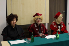 od lewej: prof. Marzena Marczewska, prof. Beata Wojciechowska i prof.  Barbara Gawdzik