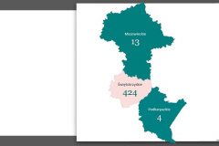 Slajd  z 3 województwami