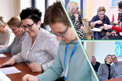 rodzice podczas zajęć