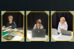 Wykładowcy podczas nagrania wykładów