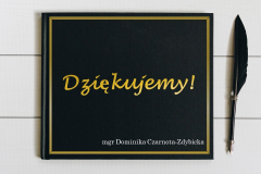 slajd z napisem dziękuję