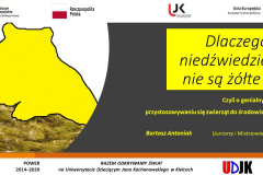 Slajd tytułowy prezentacji Bartosza Antoniaka